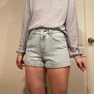 Pacsun High-Waisted Jean Mom Short
